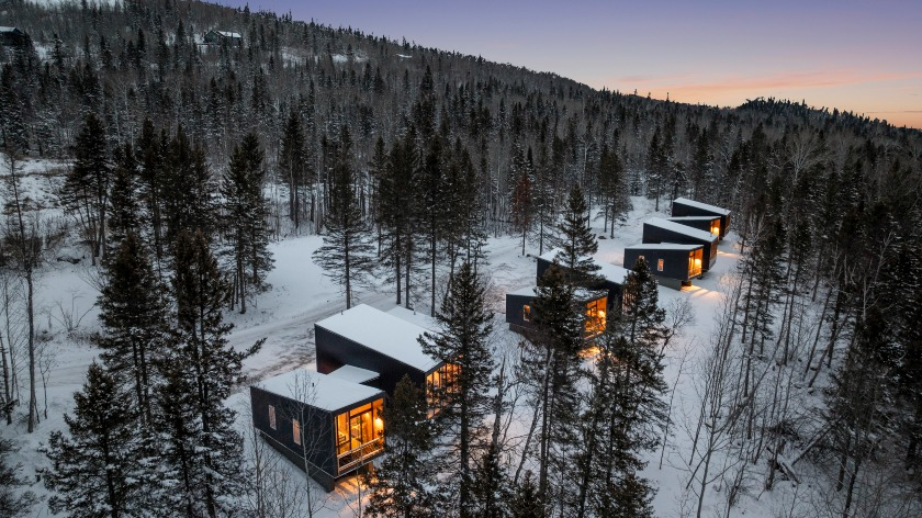 Ski Hill Cabins + Saunas | Lutsen Mountains